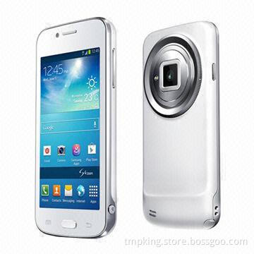 Touch Screen Mobile Phone with 850mAh Lithium-ion Battery, Double Camera